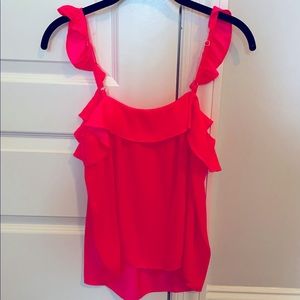 Lilly Pulitzer bright/neon pink tank top